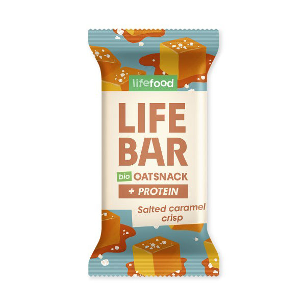 Lifefood Lifebar Protein Caramel Crisp Riegel glutenfrei weizenfrei