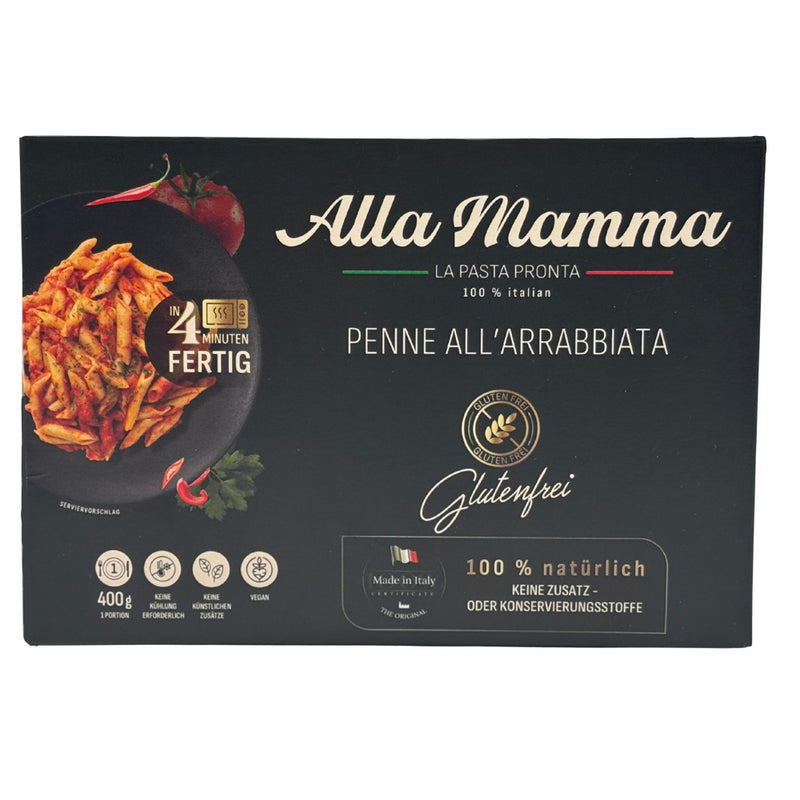 Alla Mamma Penne all Arrabbiata glutenfrei Fertiggericht 