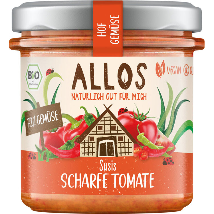 Allos Hofgemüse Susis scharfe Tomate glutenfrei - Der glutenfrei Shop