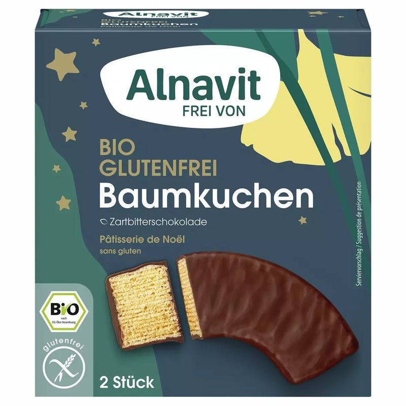 Alnavit Baumkuchen glutenfrei weizenfrei Weihnachten Advent