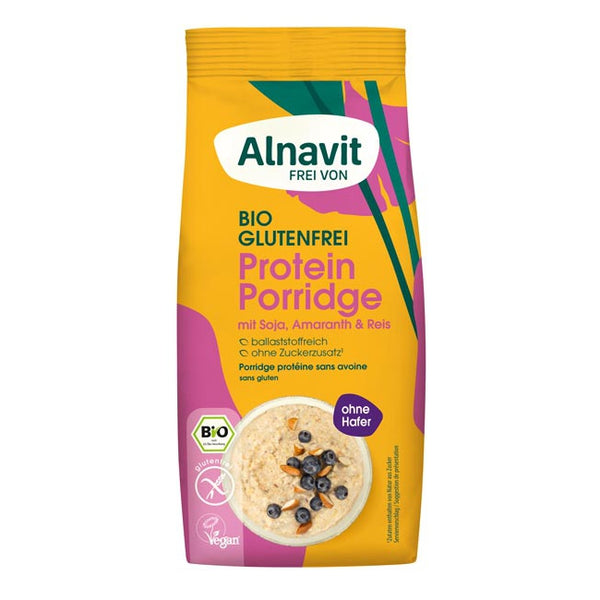 Alnavit Protein Porridge Bio glutenfrei weizenfrei vegan Ballaststoffe