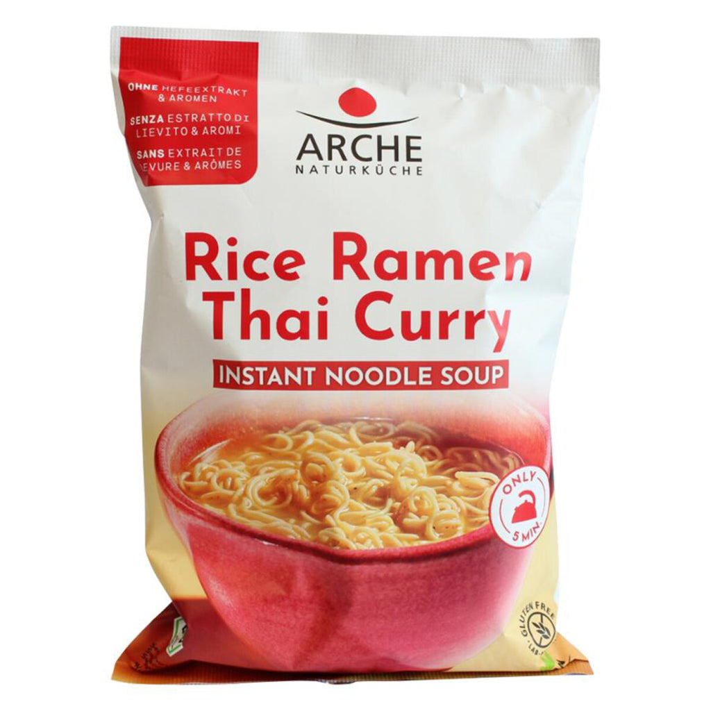 Arche Naturküche Rice Ramen Thai Curry Nudelsuppe glutenfrei bio