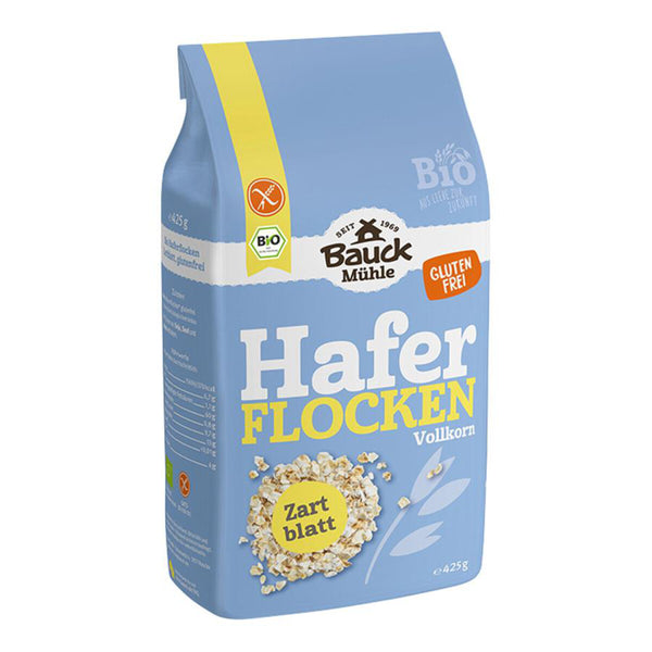 Bauck Mühle Bauckhof Haferflocken Zartblatt glutenfrei bio vegan easy gluten free shop