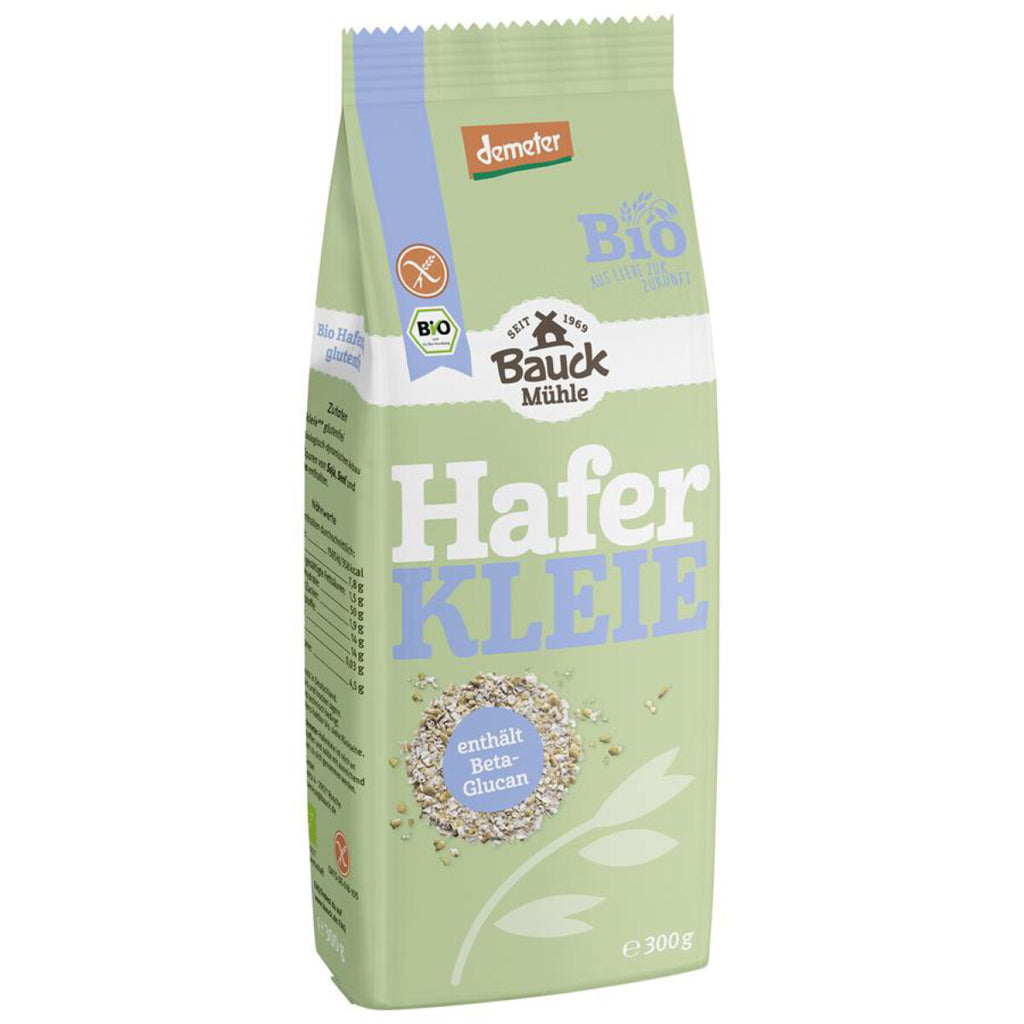 Bauckhof Haferkleie Müsli Topping demeter bio glutenfrei Zöliakie