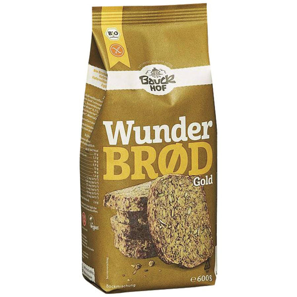 Bauck Mühle Bauckhof Wunderbrod Gold glutenfrei weizenfrei bio vegan 