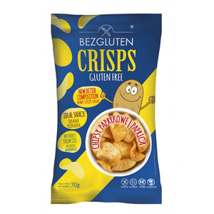 Bezgluten Chips Crisps Paprika Snack glutenfrei weizenfrei laktosefrei