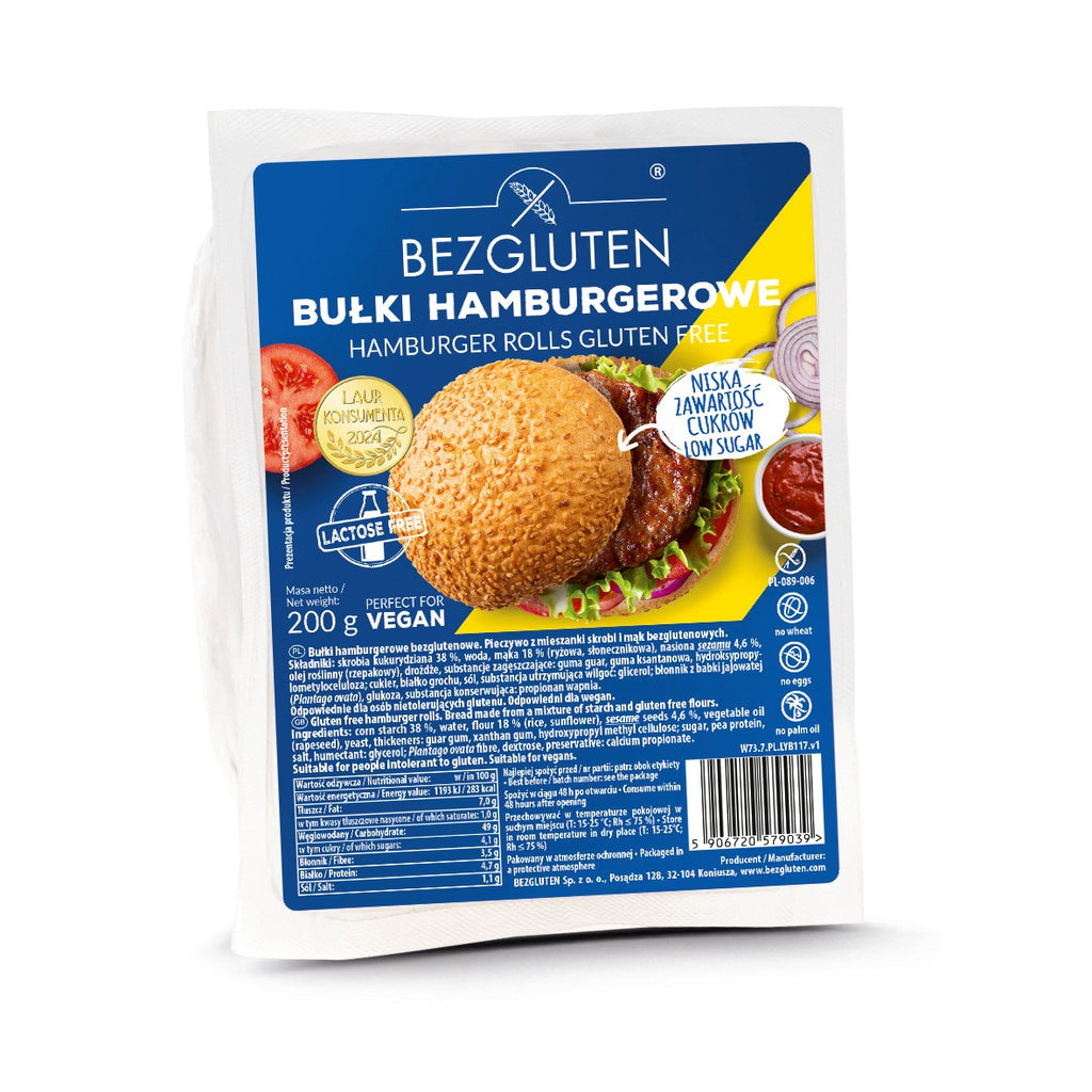 Bezgluten Hamburger Brötchen weizenfrei glutenfrei easy gluten free shop