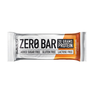 BioTechUSA Zero Bar Protein Schoko Karamell Riegel glutenfrei