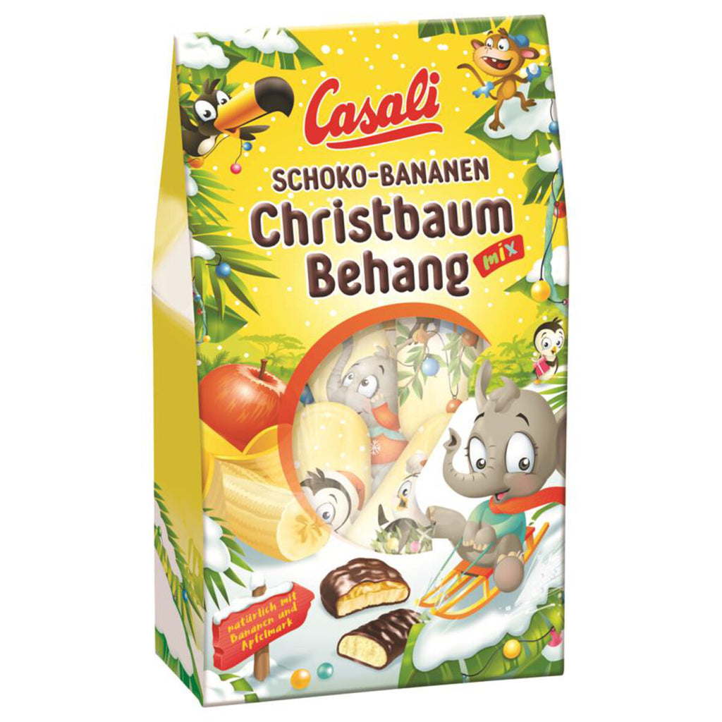 Casali Christbaumbehang Schokobananen glutenfrei laktosefrei Advent