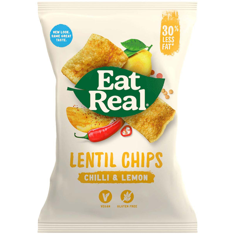 Eat Real Linsen Chips Chili Lemon glutenfrei vegan Zöliakie