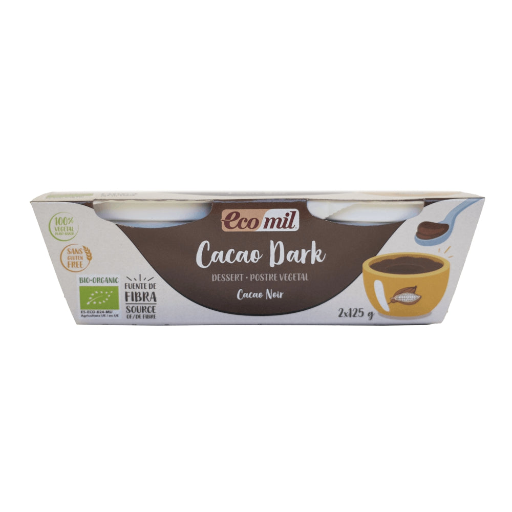 EcoMil Bio Dessert Cacao Dark glutenfrei weizenfrei vegan laktosefrei