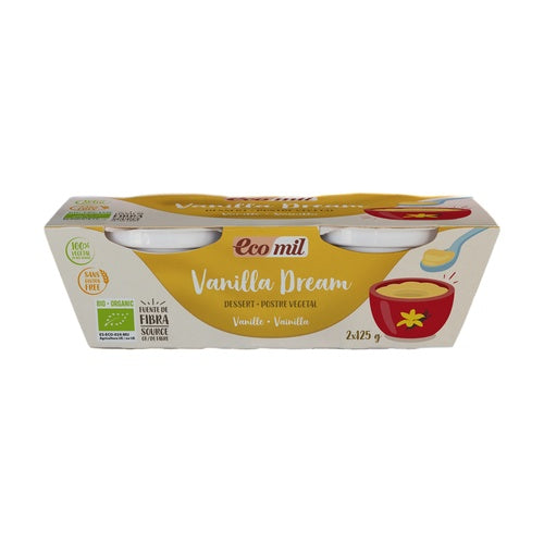 EcoMil Bio Dessert Vanilla Dream glutenfrei weizenfrei vegan Zöliakie