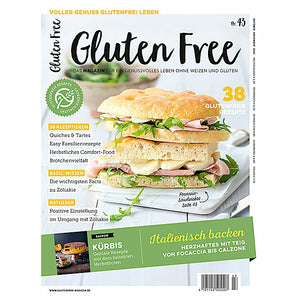 Gluten Free Magazin Ausgabe Nr. 43/2025 glutenfrei weizenfrei Rezepte 