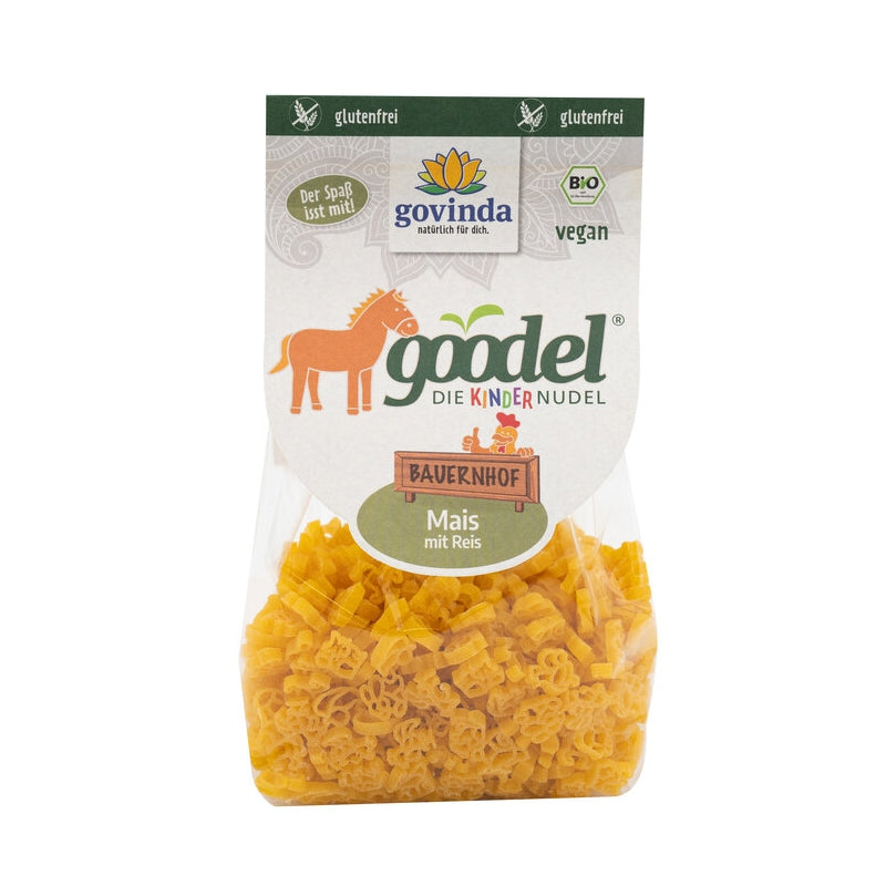 Govinda Goodel Kindernudeln Bauernhof glutenfrei Pasta Teigwaren