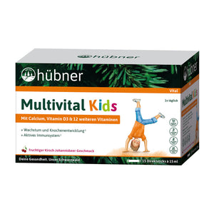 Hübner Multivital Kids glutenfrei Flüssigsticks Nahrungsergänzung