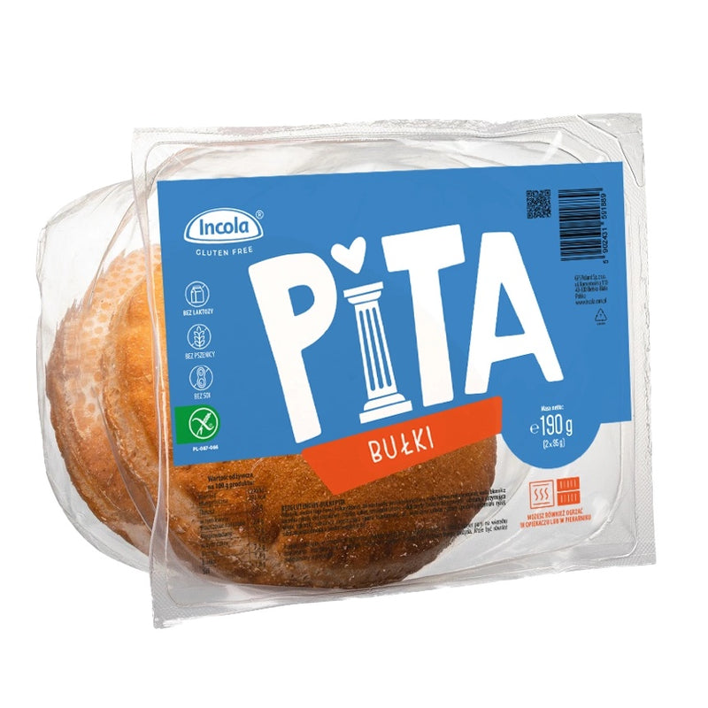 Incola Pita Brötchen glutenfrei weizenfrei laktosefrei Zöliakie easy gluten free shop