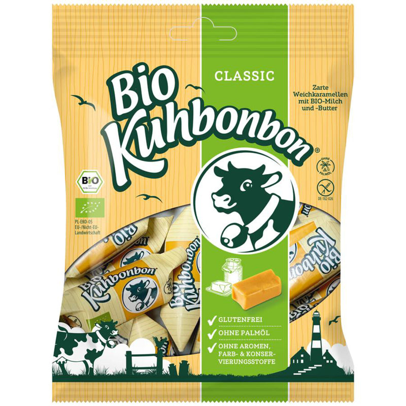 Kuhbonbon Weichkaramellen Classic glutenfrei bio easy gluten free shop
