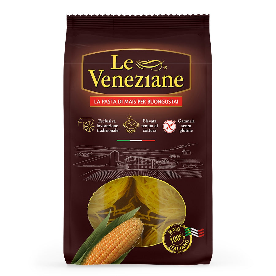 Le Veneziane Capellini Suppennudeln Teigwaren glutenfrei weizenfrei Molino di Ferro