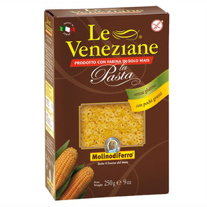 Le Veneziane Anellini Suppennudeln Teigwaren glutenfrei weizenfrei