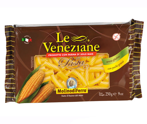 Le Veneziane Rigatoni Nudeln Teigwaren glutenfrei weizenfrei Pasta