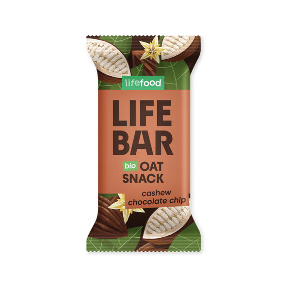 Lifefood Haferriegel Snack Cashew Choco Protein glutenfrei bio vegan