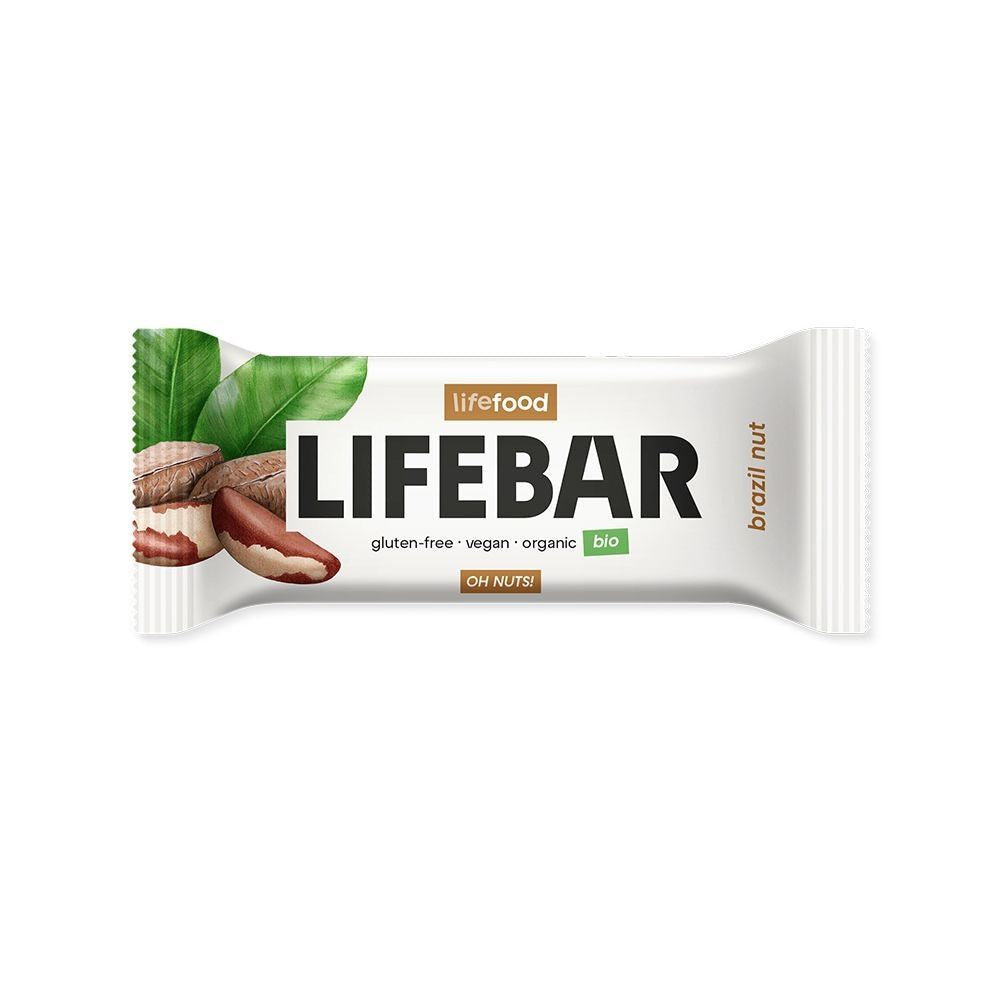Lifefood Lifebar Brazil Nut Riegel Raw Protein glutenfrei weizenfrei bio vegan