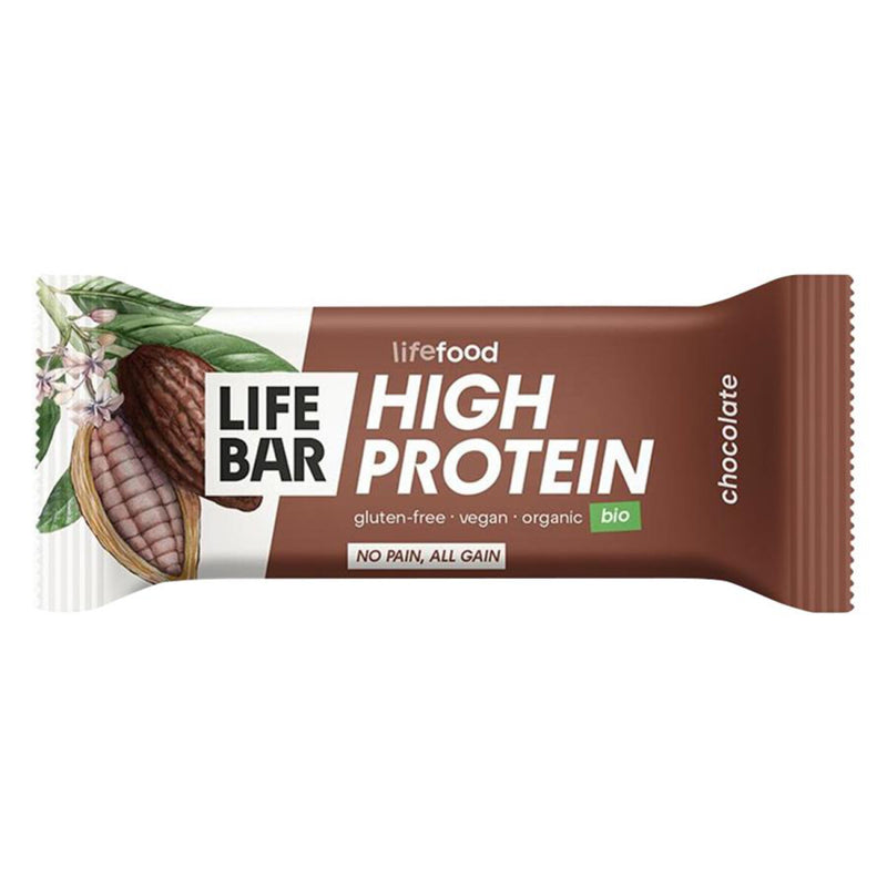 Lifefood Lifebar High Protein Chocolate Riegel glutenfrei vegan bio