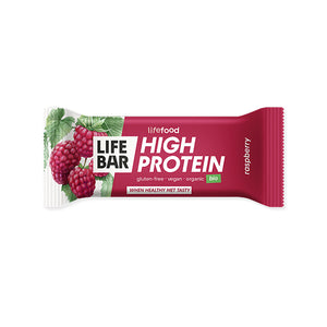 lifebar Protein Himbeere Riegel vegan