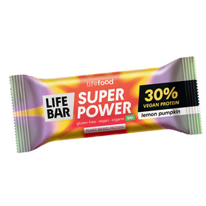 Lifebar Super Power Kürbiskern Zitrone