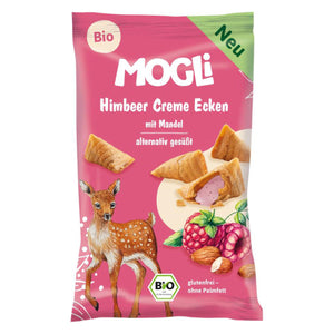 Mogli Himbeer Creme Ecken Waffeln glutenfrei weizenfrei bio