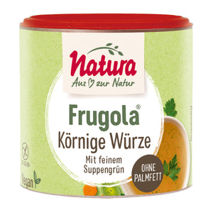 Natura Frugola Körnige Würze mit Suppengrün Brühen glutenfrei weizenfrei