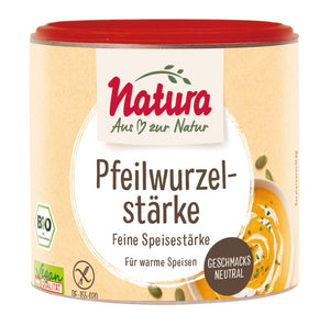 Natura Pfeilwurzelstärke Soßenbinder Mehl pur glutenfrei weizenfrei