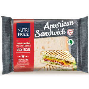 Nutri Free American Sandwich Brot Gebäck glutenfrei weizenfrei vegan