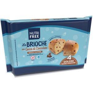 Nutri Free Le Brioche mit Schokotropfen Kuchen glutenfrei weizenfrei