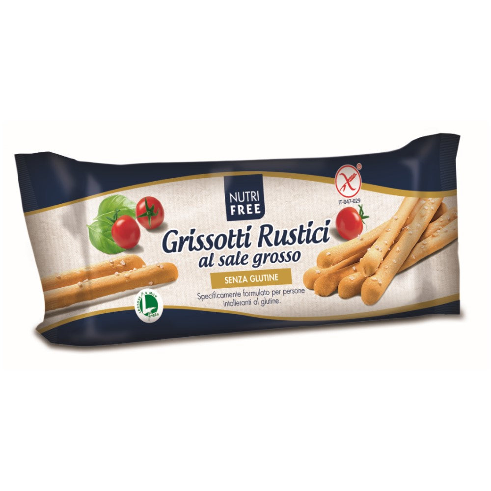 Nutri Free Grissotti Rustici Grissini glutenfrei weizenfrei vegan