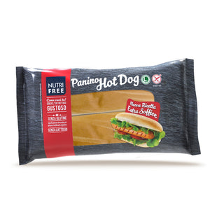 Nutri Free Panino Hot Dog Brötchen glutenfrei weizenfrei laktosefrei 