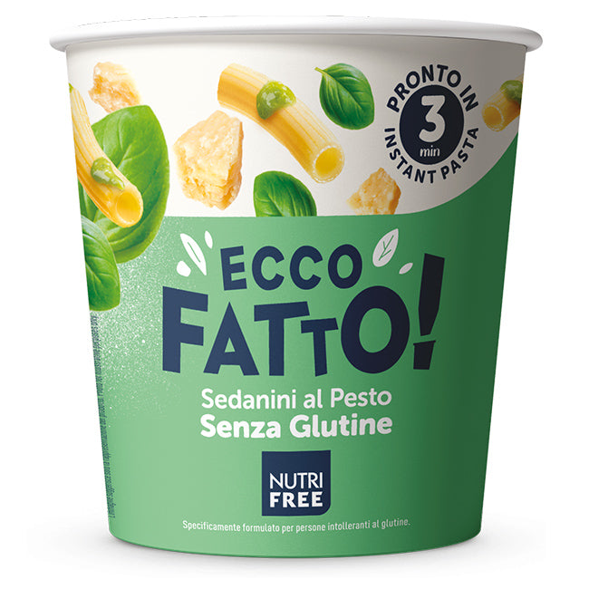 Nutri Free Ecco Fatto Sedanini al Pesto Fertiggericht glutenfrei