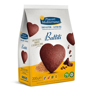 Piaceri Mediterranei Battiti Schokokekse Herzen glutenfrei weizenfrei