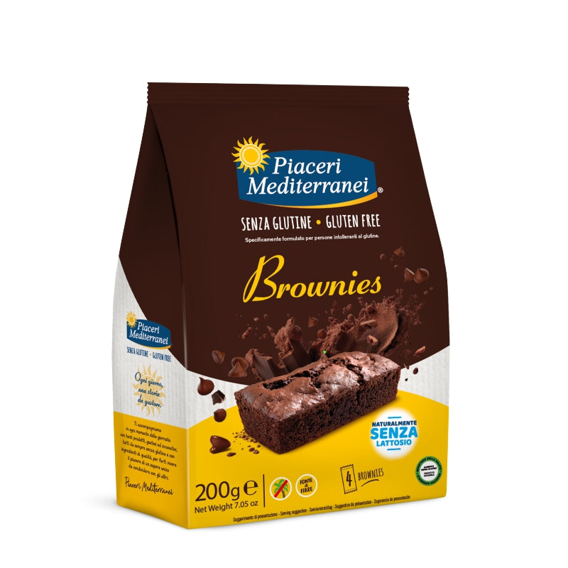 Piaceri Mediterranei Brownies Kuchen glutenfrei laktosefrei weizenfrei