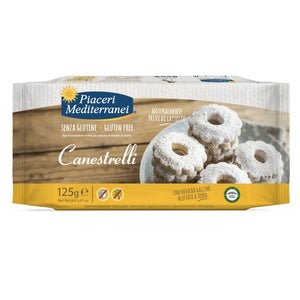 Piaceri Mediterranei Canestrelli Mürbteigkeks glutenfrei weizenfrei