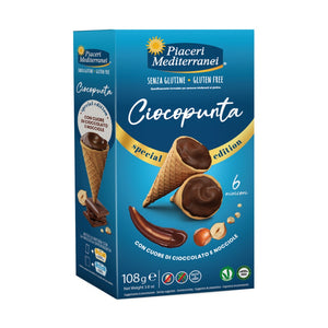 Piaceri Mediterranei Ciocopunta Schokolade Waffelsnack glutenfrei