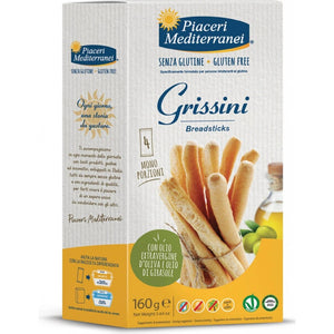 Piaceri Mediterranei Grissini Breadsticks glutenfrei weizenfrei vegan
