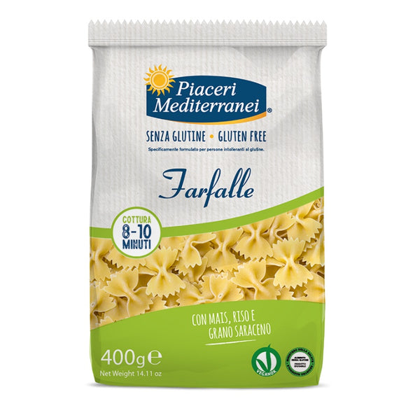 Piaceri Mediterranei Mehrkorn glutenfrei Farfalle Nudeln Teigwaren