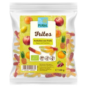 Pural Frites Fruchtgummi glutenfrei weizenfrei bio laktosefrei