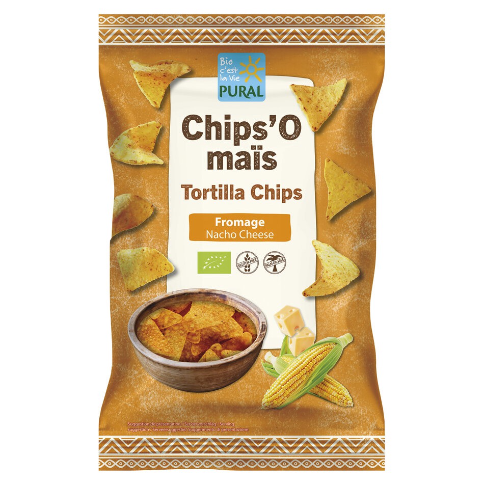 Pural Nacho Cheese Tortilla Chips glutenfrei weizenfrei gluten free