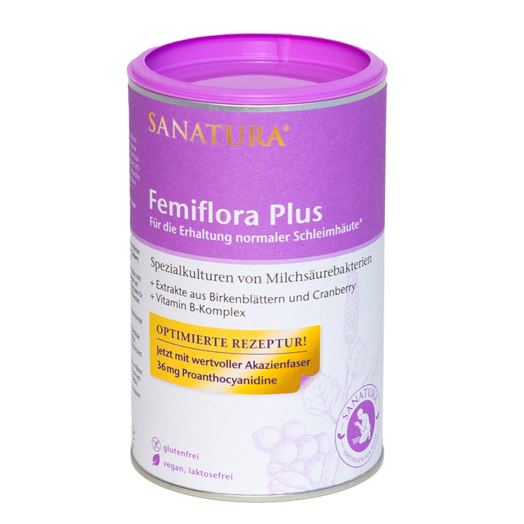 Sanatura Femiflora Plus Milchsäurebakterien glutenfrei weizenfrei