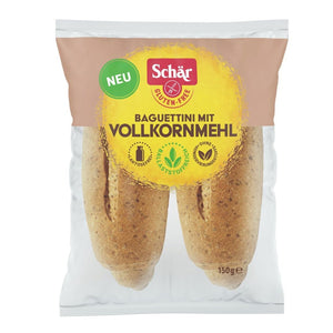 Dr. Schär Baguettini mit Vollkornmehl glutenfrei Gebäck Brot easy gluten free shop