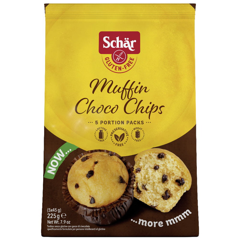 Schär Muffin Choco Chips glutenfrei weizenfrei laktosefrei Zöliakie
