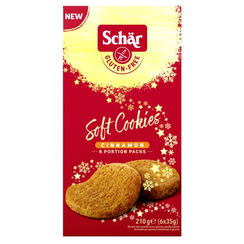 Schär Soft Cookies Cinnamon glutenfrei weizenfrei Weihnachten Advent