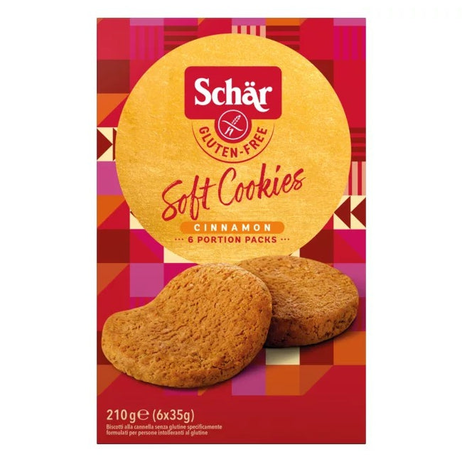 Schär Soft Cookies Cinnamon glutenfrei weizenfrei Weihnachten Advent
